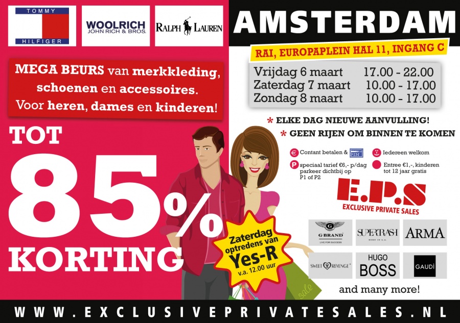 chaos Kritiek wet EPS - Rai Amsterdam -- Sample Sale in Amsterdam