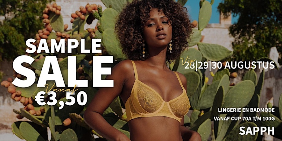 Sapph sample sale Maassluis - GEANNULEERD