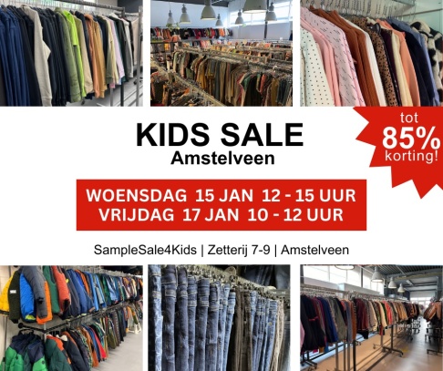 Kids Sale 15 tm 17 jan | Amstelveen