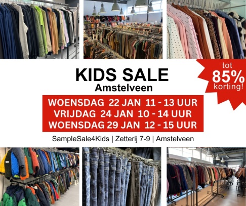 Kids Sale 22 t/m 29 jan | Amstelveen