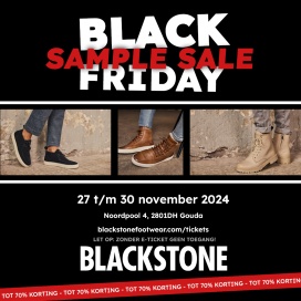 Black Friday Sample Sale Blackstone Footwear