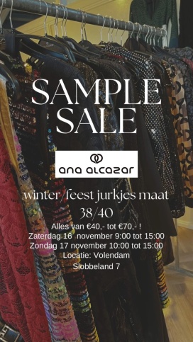 Ana Alcazar Sample sale 