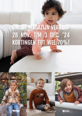 Baby- en kinderkleding met kortingen tot 70% // online magazijn verkoop