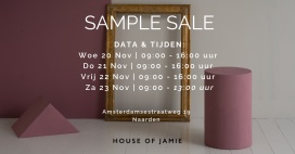 House of Jamie sample sale