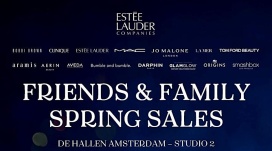 Estée Lauder Companies spring sales