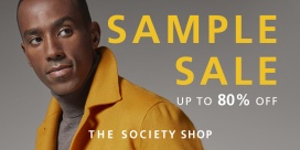 The Society shop sample sale